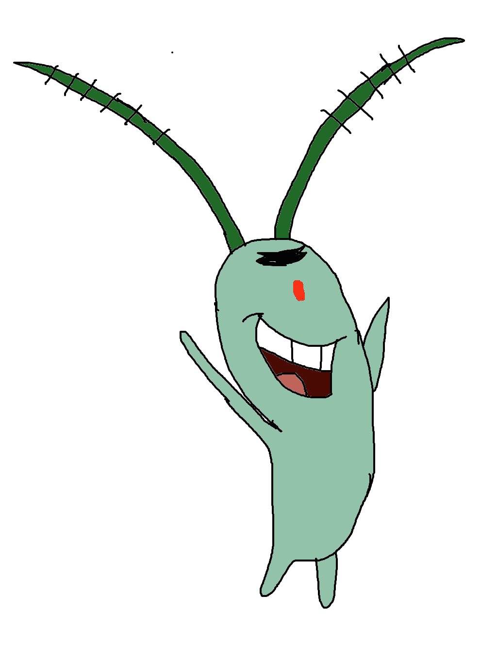 1024x1365 Custom Chalkzone Plankton