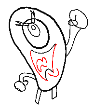 195x228 Step How To Draw Plankton From Spongebob Squarepants Step