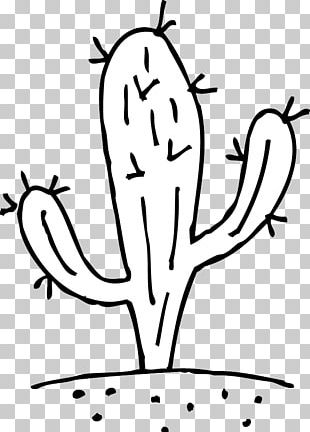 310x432 Black And White Saguaro Drawing Png, Clipart, Artwork, Black