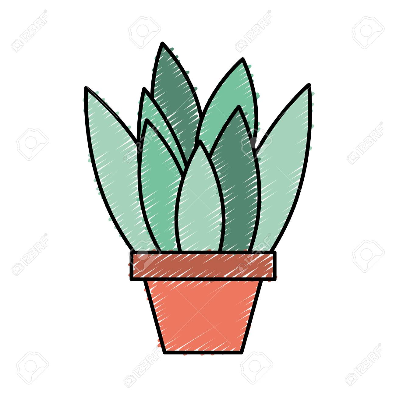 1300x1300 Huge Collection Of 'potted Plant Drawing' Download More Than