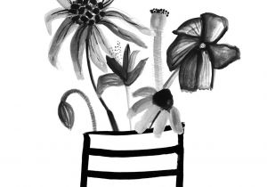 300x210 Drawing Of Easy Flower Pot Flowers To Draw Easy Step