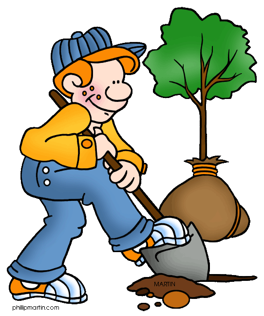 542x648 Collection Of Free Plant Clipart Tree Planting Amusement