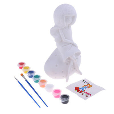 400x400 gypsum doll diy painting plaster doll kids drawing toy christmas