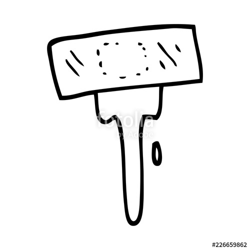 500x500 line drawing cartoon medical sticking plaster stock image