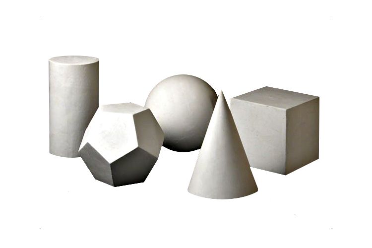 750x500 buy plaster cast set of geometric shapes drawing tips
