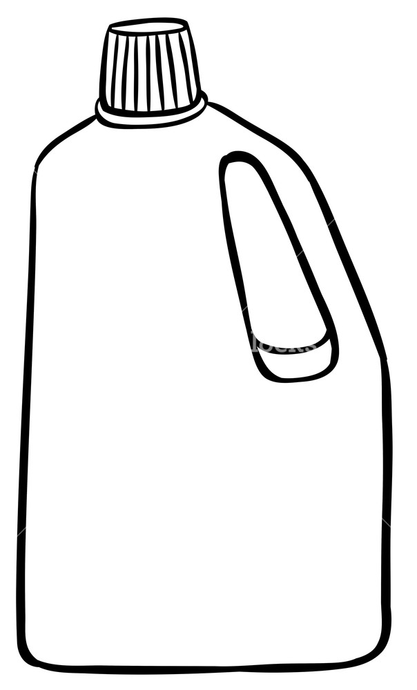 604x1000 Closeup Simple Design Of Plastic Bottle Royalty Free Stock Image