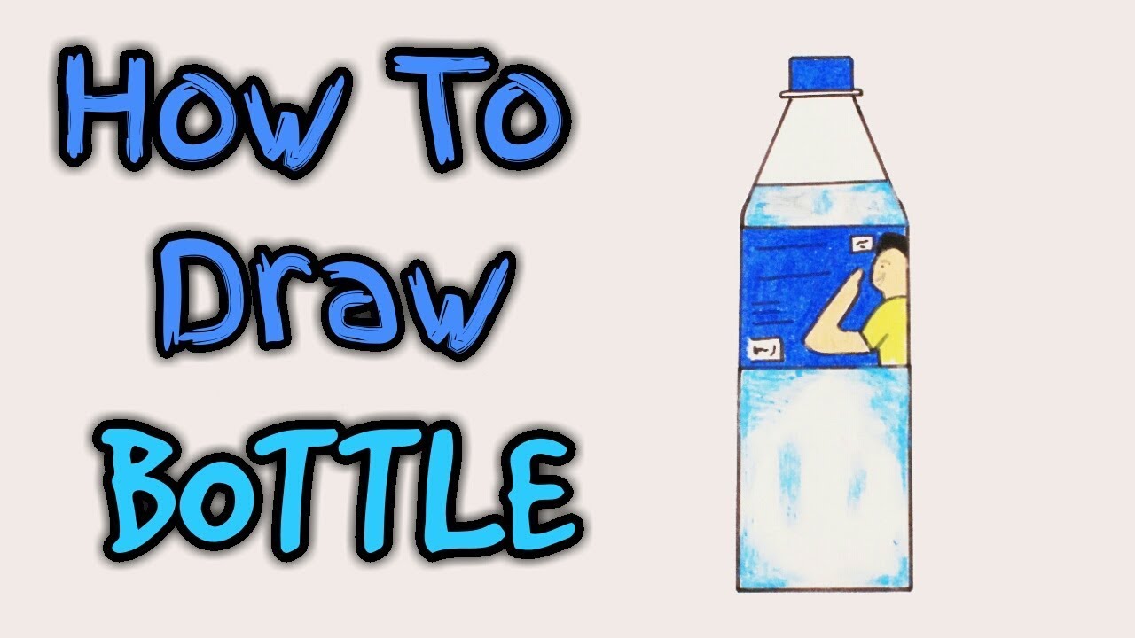 Plastic Bottle Drawing | Free download on ClipArtMag