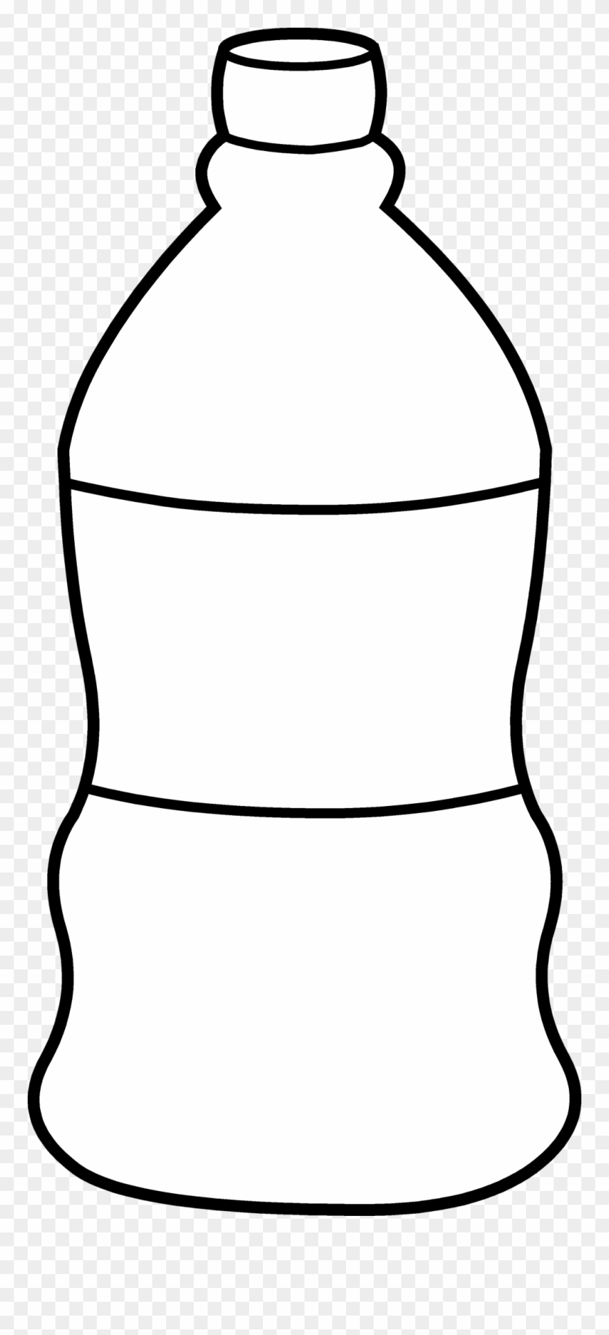 880x1928 awesome clipart kids water bottle plastic bottle clipart black
