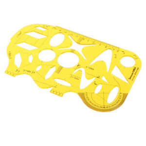 300x300 Flexible Elephant Plastic Drawing Templates Art Design