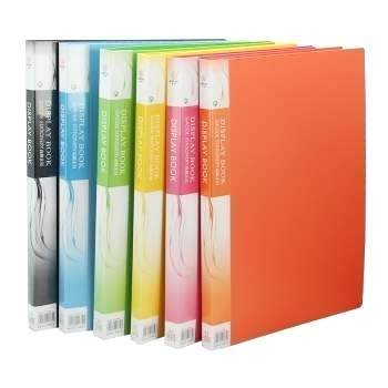 350x350 Plastic Folder Insert Data Book Color Clip Drawings Hanging