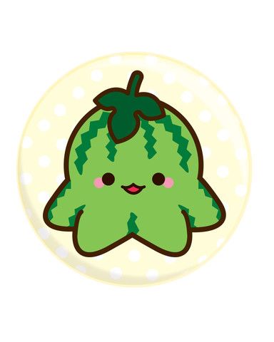 384x480 Watermelon Octofruit Button Things I Want Kawaii Art, Octopus