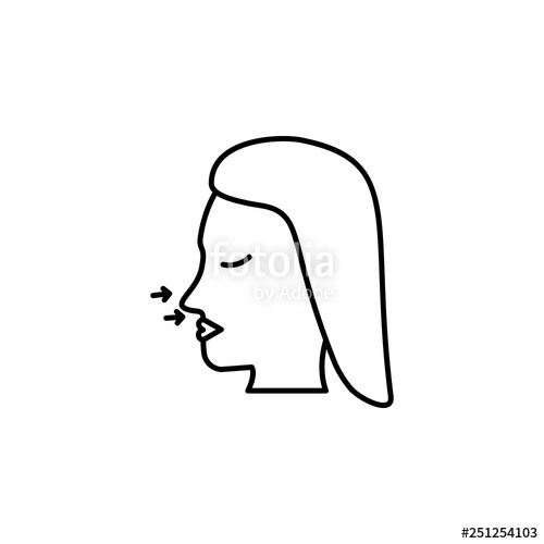 500x500 nose, plastic surgery icon element of plastic surgery for mobile