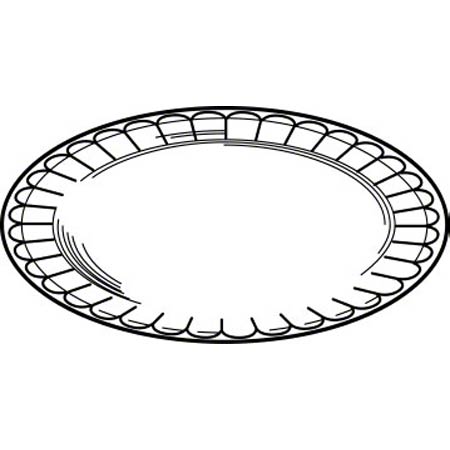 450x450 Pactiv Satin Bread Butter Plate