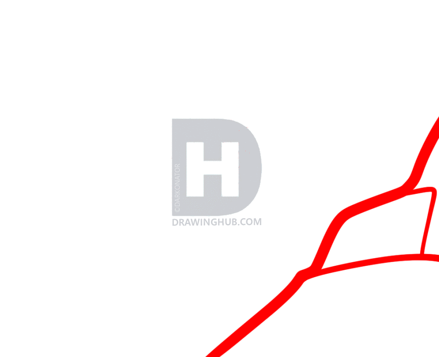 884x720 How To Draw A Plateau, Step