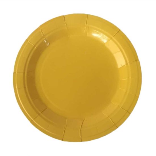 550x550 China Disposable Round Paper Plates For Partywedding