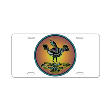 460x460 Bird Drawing Aluminum License Plates