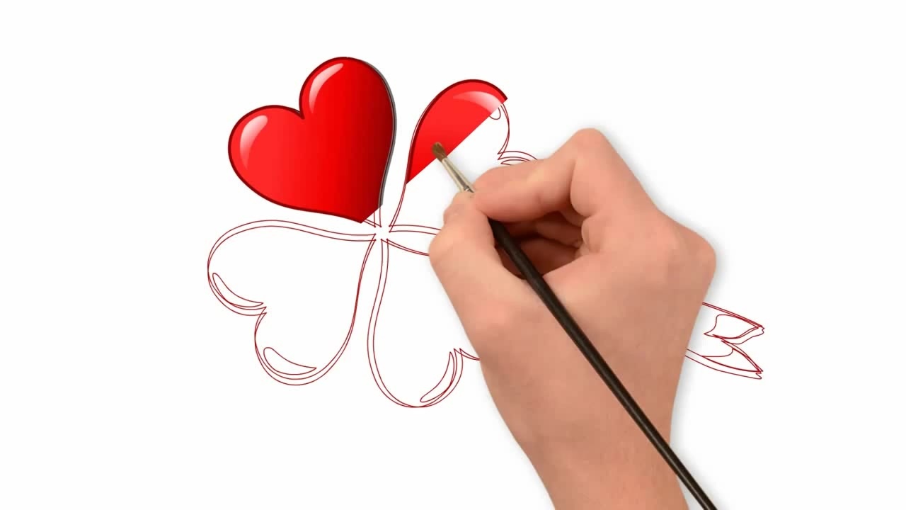 1280x720 How To Draw A Valentines Day, How To Draw A Valentine's Day