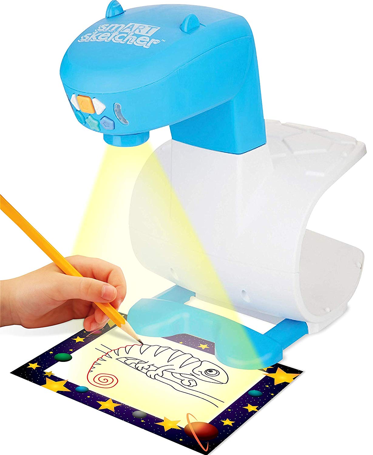 1229x1500 smart sketcher learn to draw, blue and white toys games