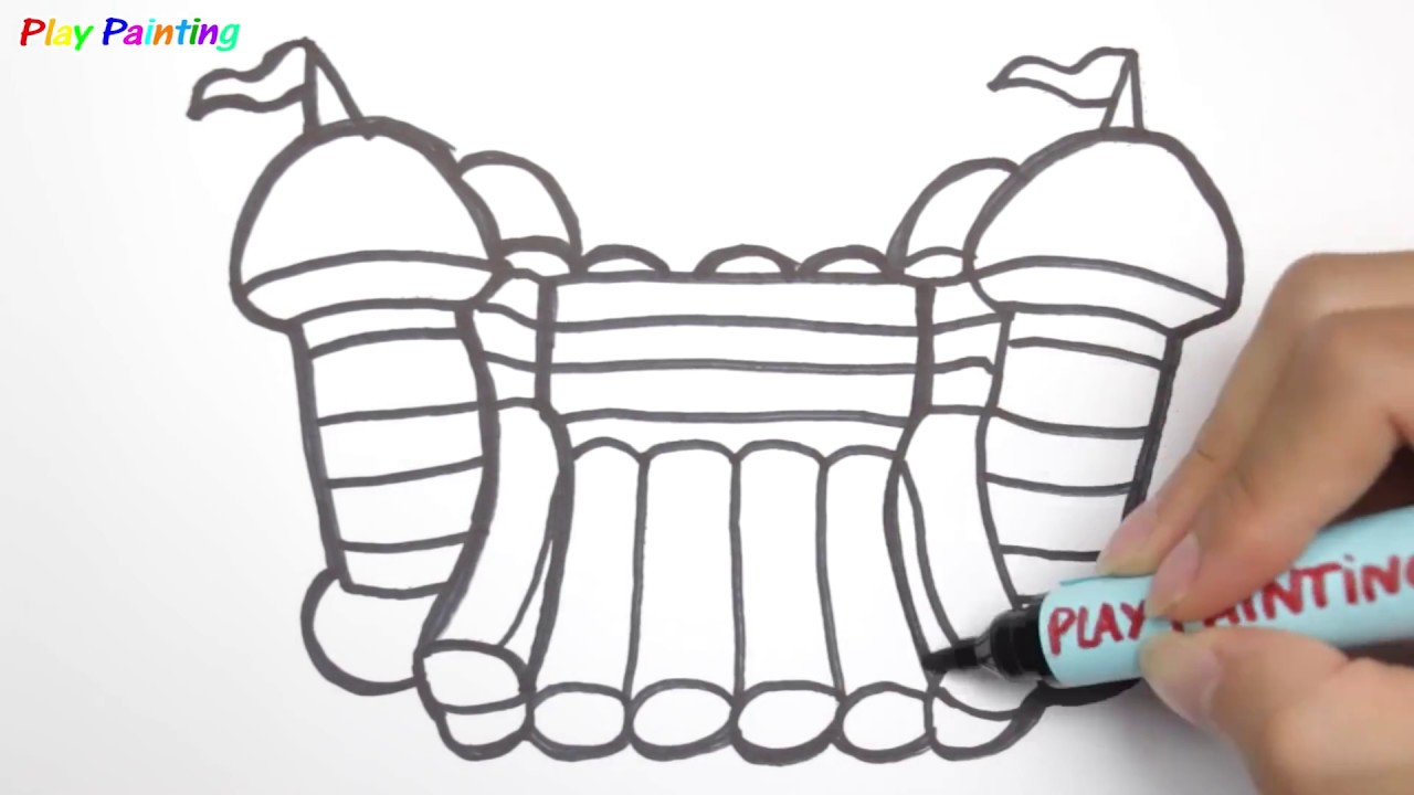 1280x720 Diy Draw Coloring Outdoor Playground Coloring Pages