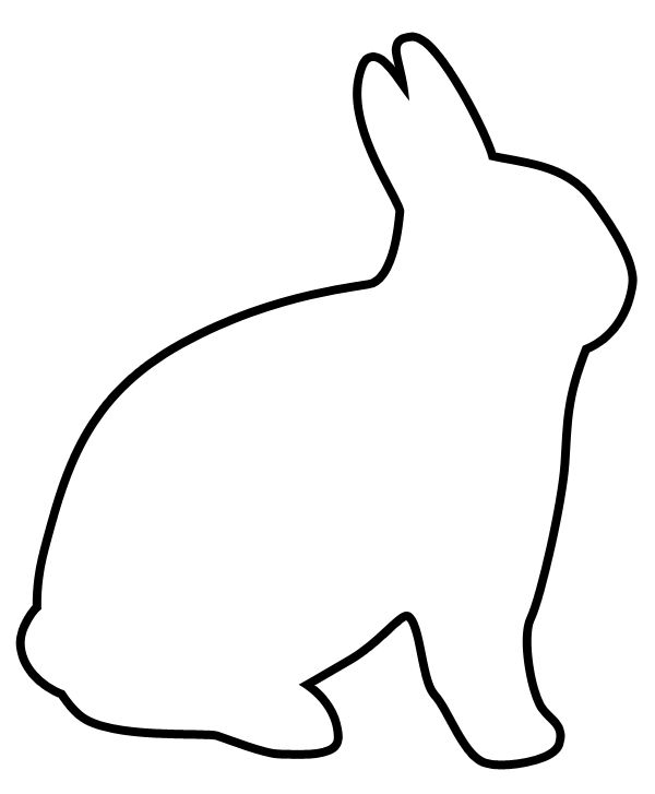600x727 Play Bunny Clipart