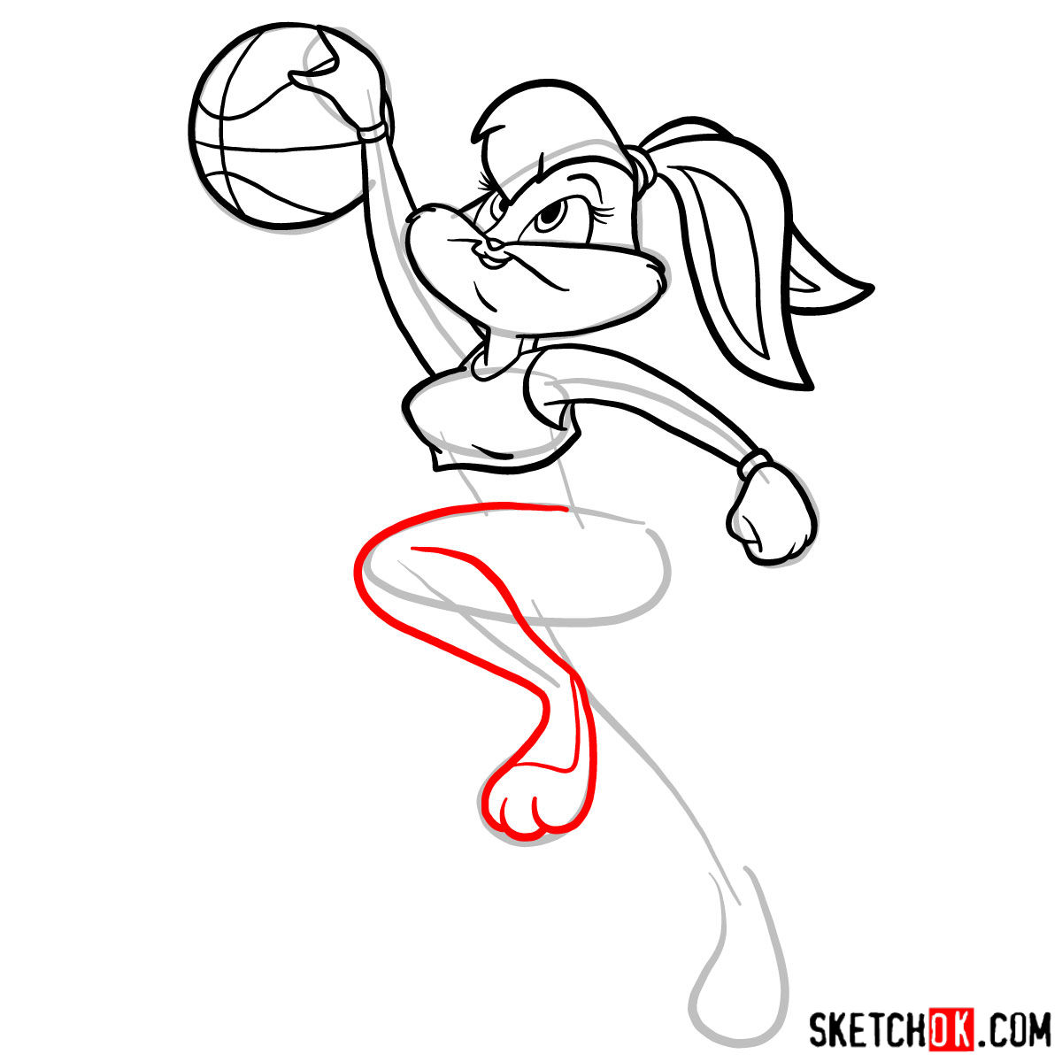 Лола Банни баскетбол