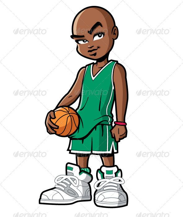590x700 Creating Characters In Basketball Drawings