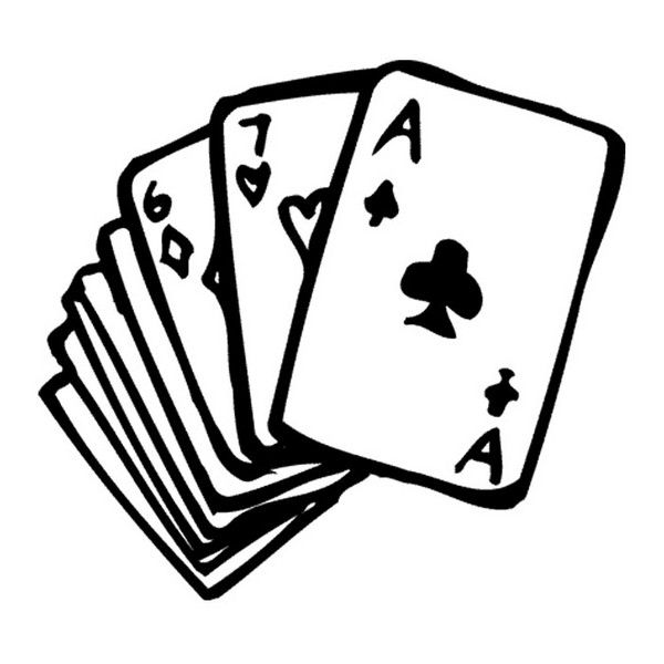 600x600 Playing Cards Liked On Polyvore Featuring Fillers, Backgrounds