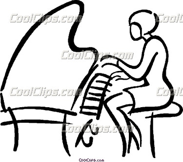 375x331 Playing Piano Clip Art Clipart Clipart