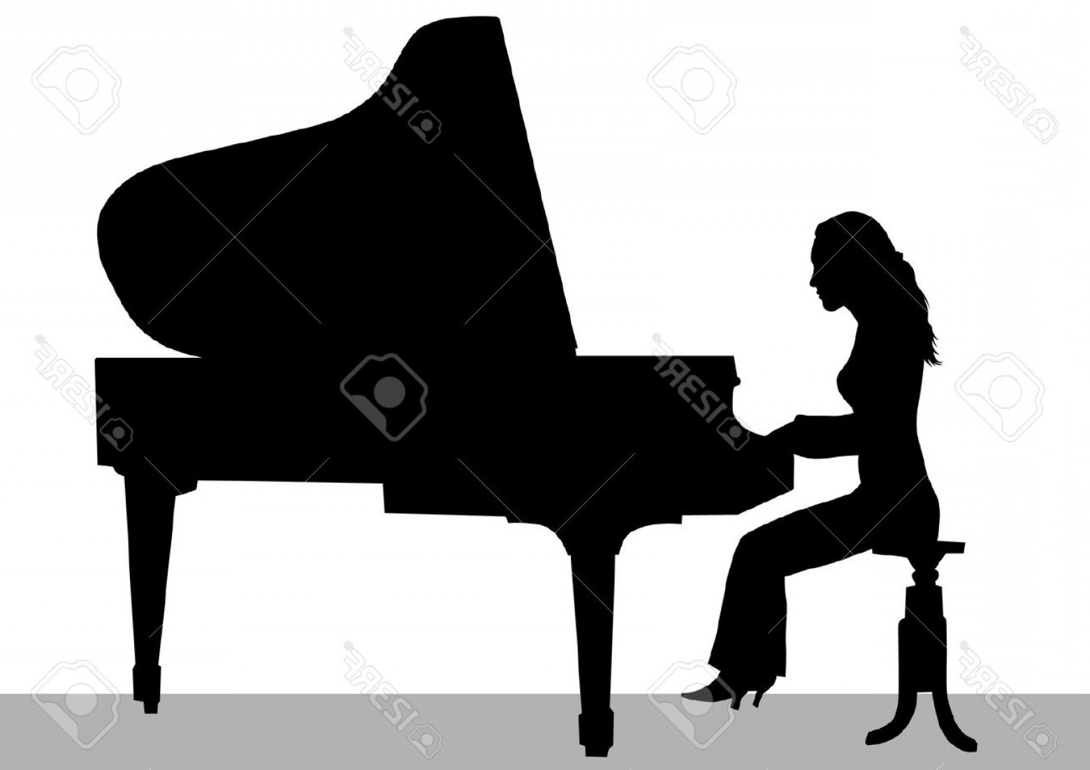 1560x1102 Vector Piano Player Shopatcloth