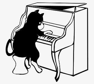 310x279 Cartoon Boy Playing The Piano Png, Clipart, Art, Boy Clipart