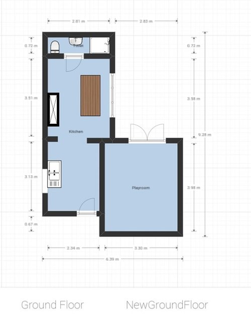 500x634 Kitchen Diner Playroom Dilemma