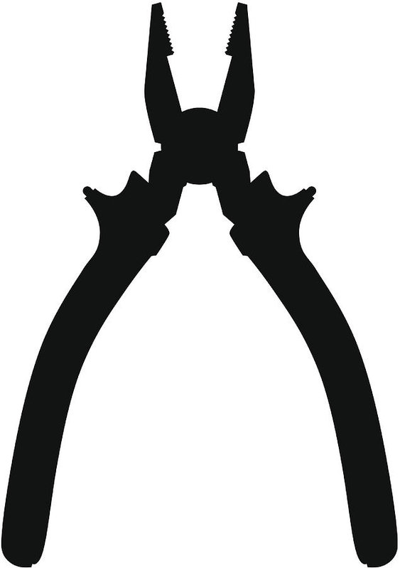 563x799 Pliers Art Print
