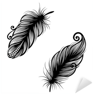 309x311 Download Hd Peerless Decorative Feather Patterned Design, Tattoo