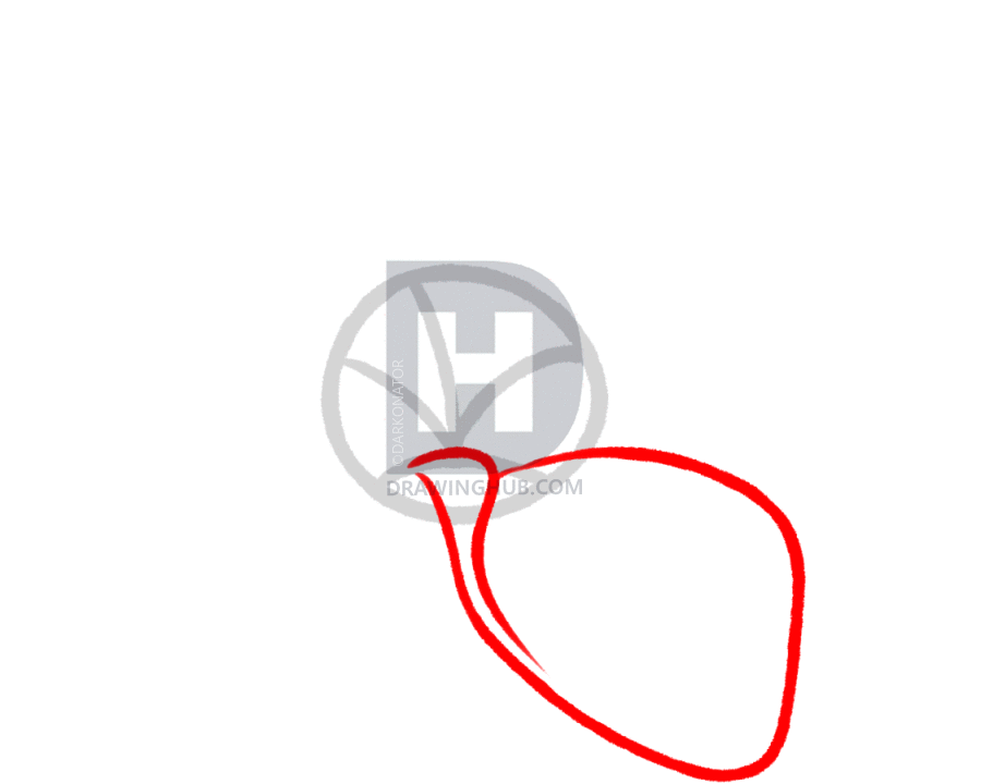 900x720 How To Draw A Frangipani, Plumeria Flower, Step