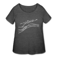 190x190 Swimmer Drawing Women's T Shirt Spreadshirt