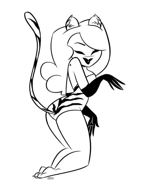 599x776 On Pin Up Illustrations Art Sketches, Art