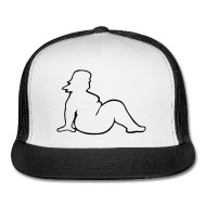 190x190 plus size woman trucker cap spreadshirt