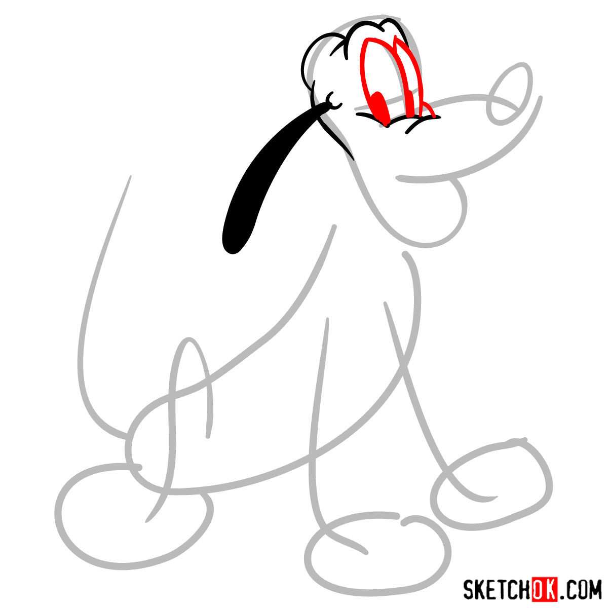 1200x1200 How To Draw Pluto The Pup