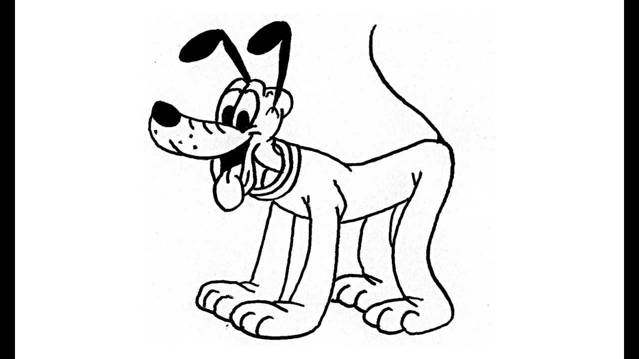 1280x720 Como Desenhar O Pluto Da Disney