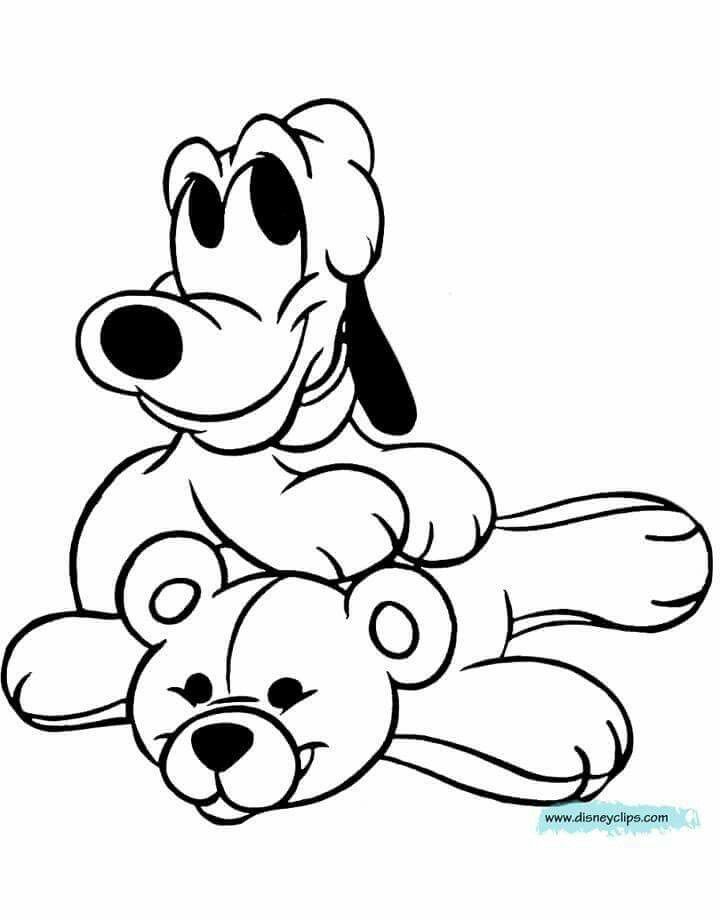720x920 Disney Drawing Coloring Pages, Pluto
