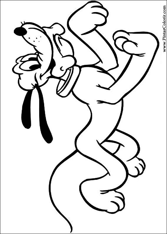 567x794 Drawings To Paint Colour Pluto