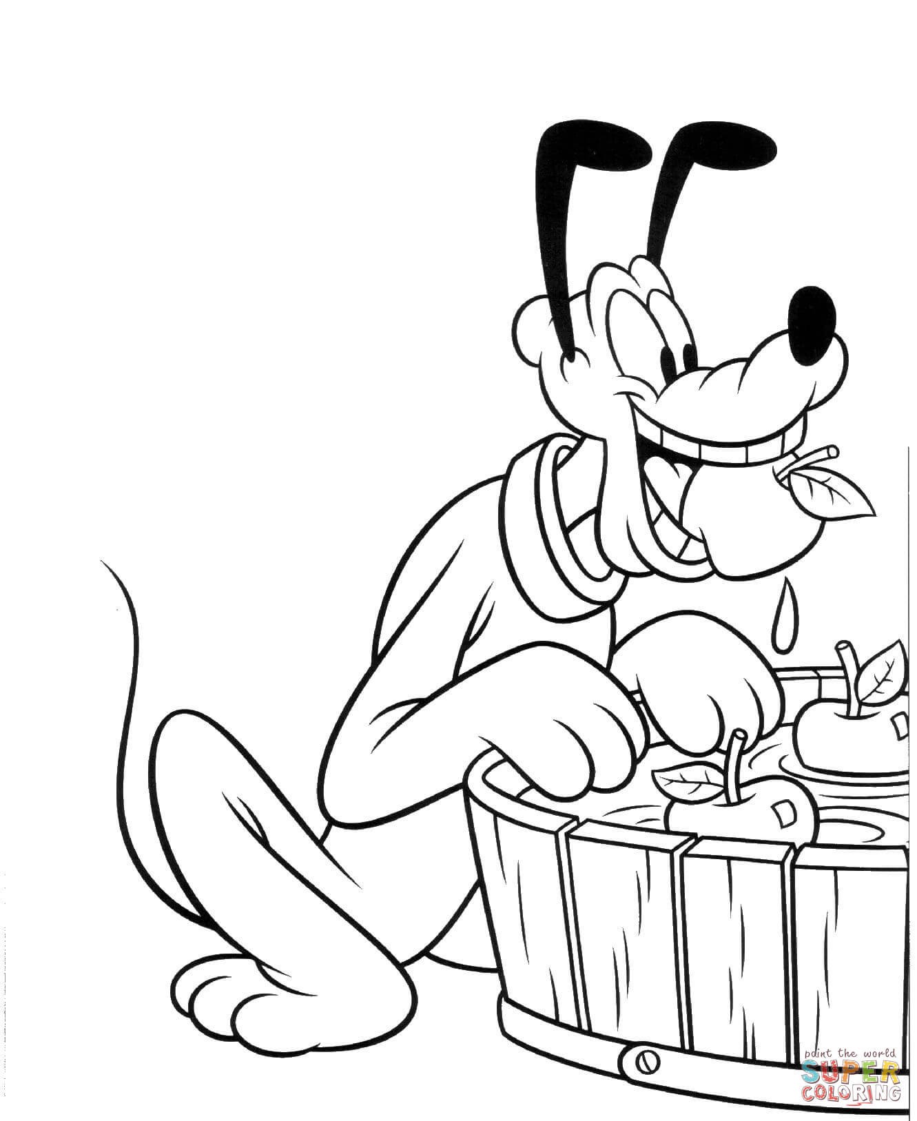1331x1627 how to draw pluto fresh mickey with pluto coloring