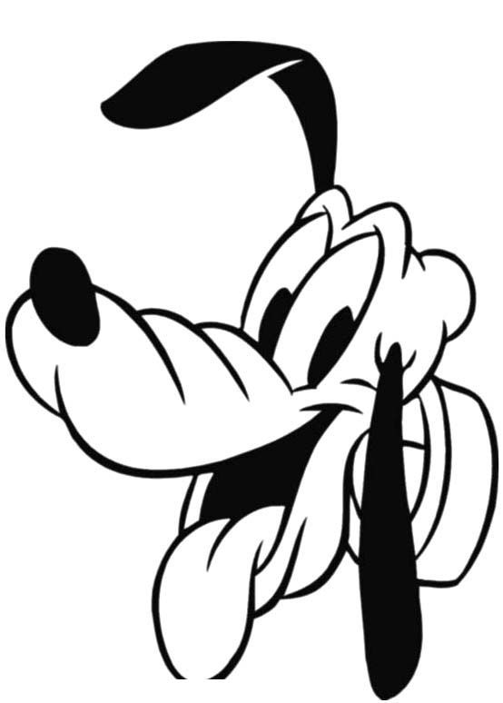 554x774 Pluto Head Clipart Collection