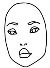 164x223 How To Draw Pocahontas With A Pencil In Stages