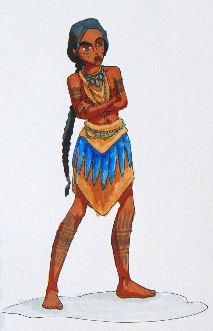 718x1113 Period Pocahontas