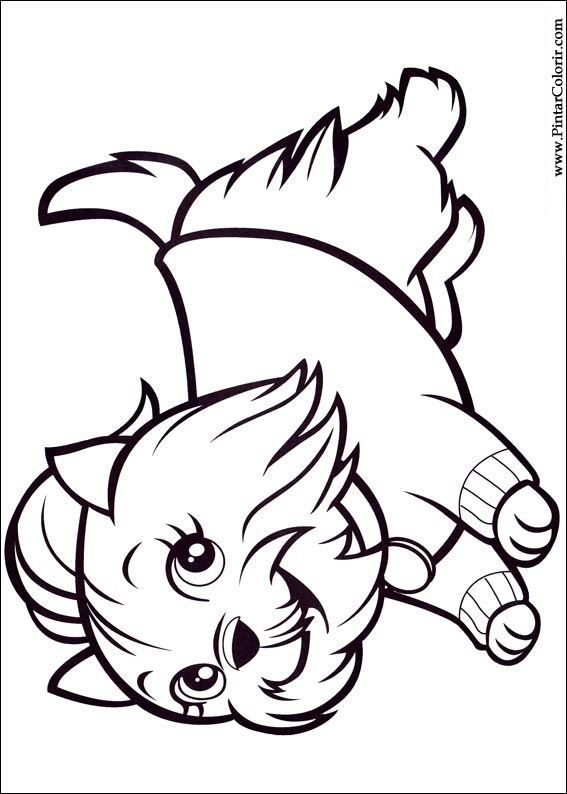 567x794 Drawings To Paint Colour Polly Pocket