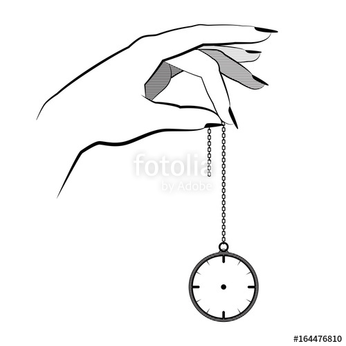 500x500 Hypnosis Concept Hand Hold On A Chain Pocket Watch Mind Control