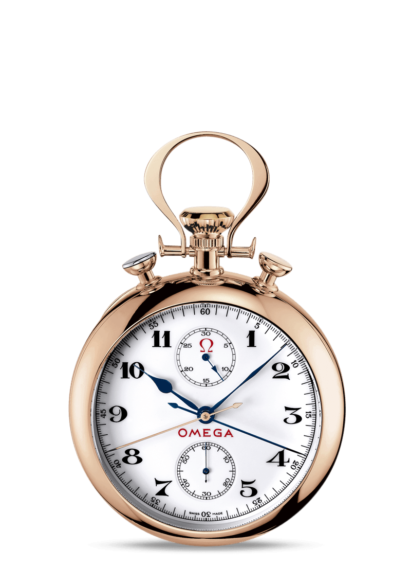 800x1100 Olympic Pocket Watch Red Gold On Red Gold
