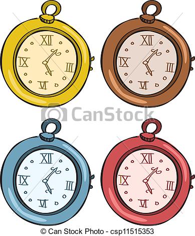 389x470 Clipart Pocket Watch Collection