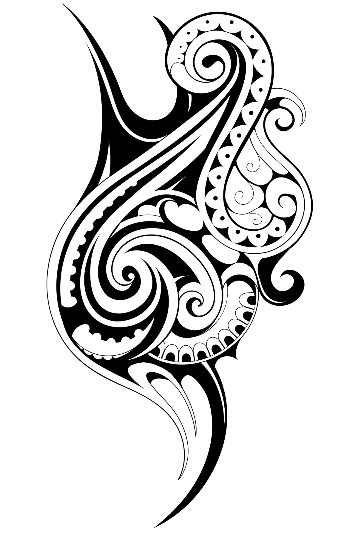 1200x1784 Polynesian Tattoo Designs